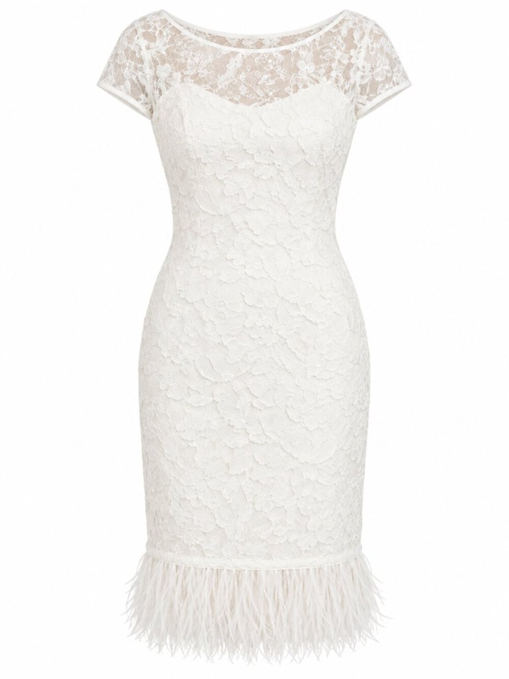 Kay Unger New York – Lace & Feather Wedding Glamour